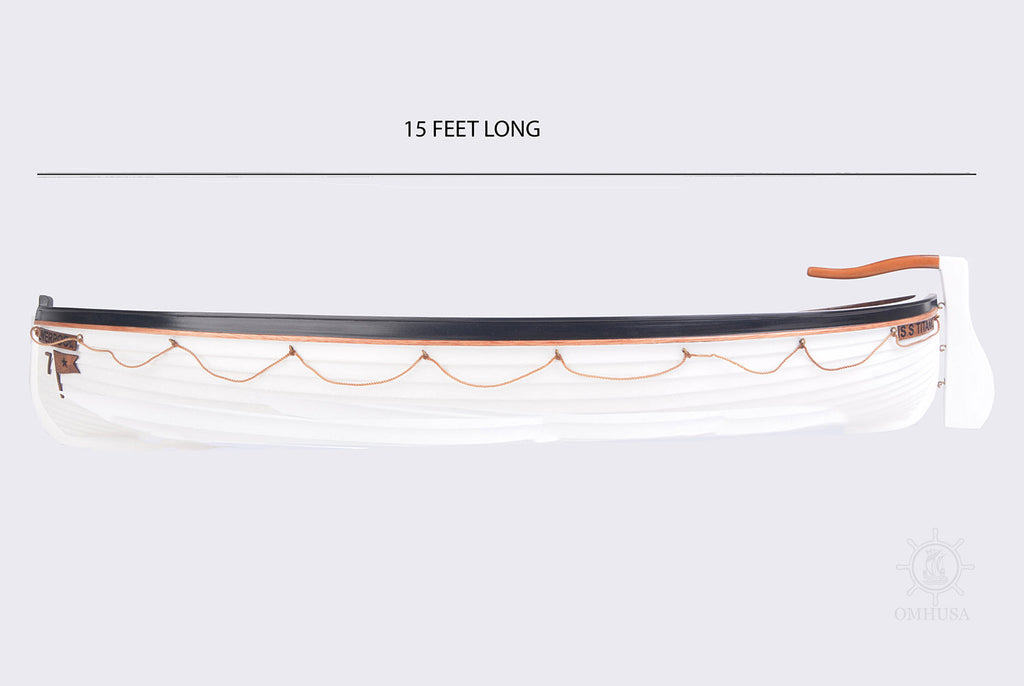 RMS Titanic Life Boat 1:2 Scale 15 Feet