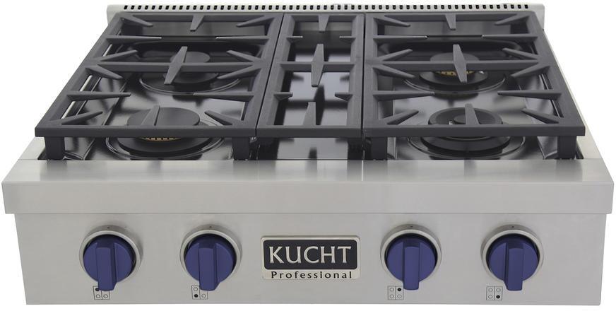 Kucht 30 Inch Gas Sealed Burner Rangetop KFX309T-B