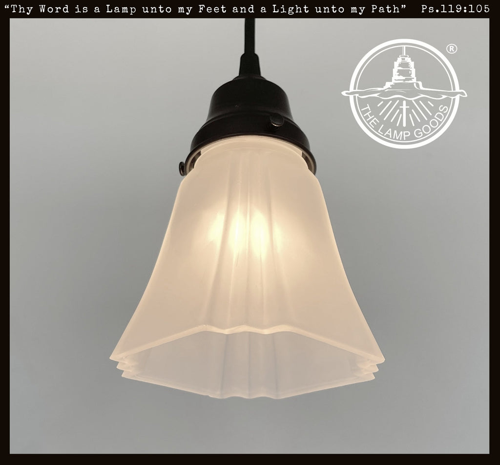 Modern Frost Square PENDANT Light