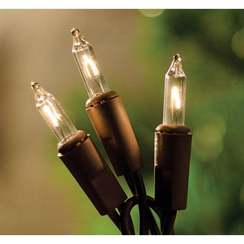 Light Set Brown Cord 10ct (Pack of 4)