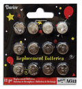 12/Pkg AG13 Batteries (Pack of 4)