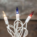 ^^Patriotic Lights White Cord 35 ct.  (Pack of 4)