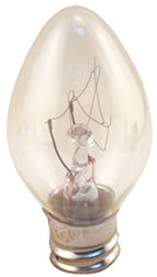 Clear Taper Bulb 7W (Pack of 4)