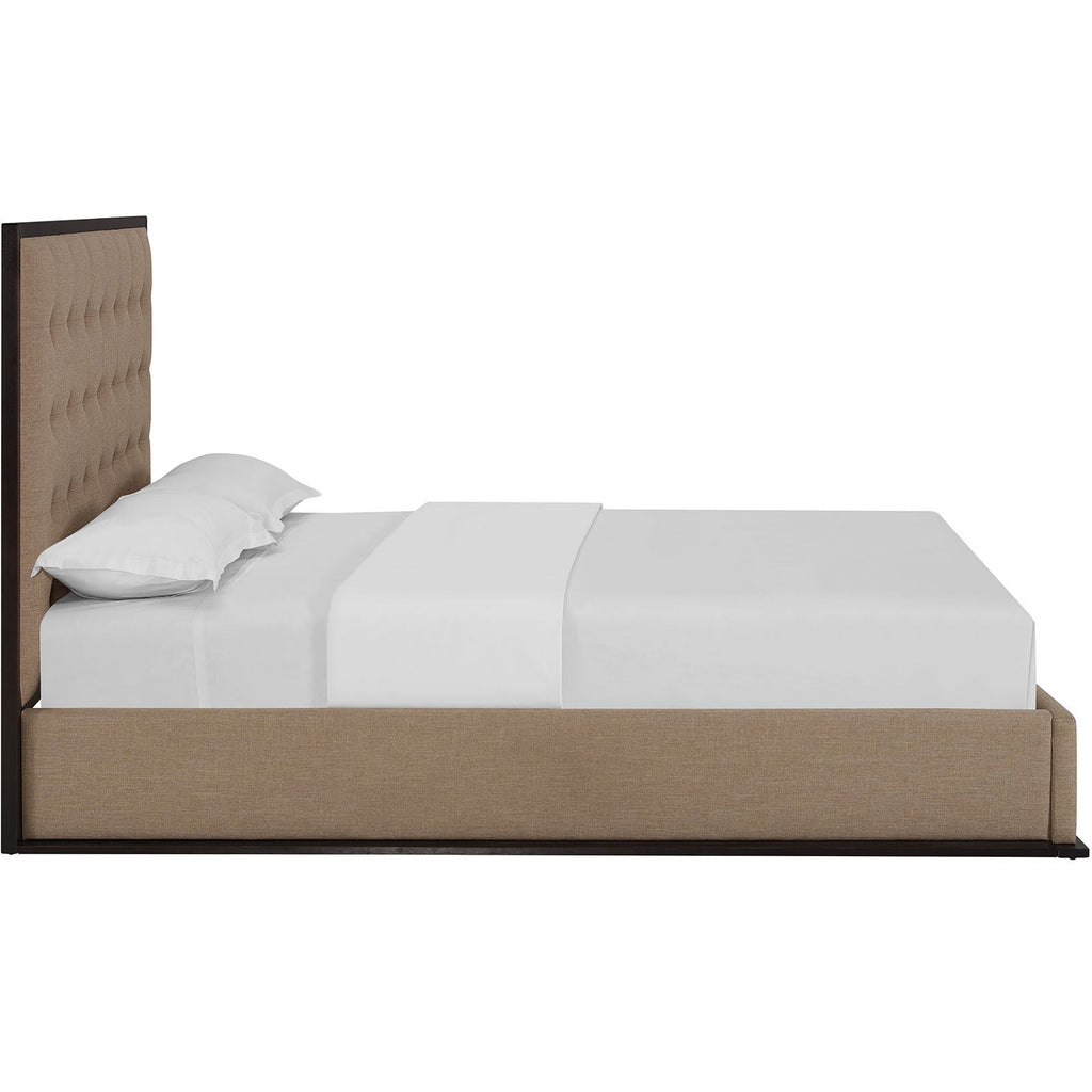 Madeline Upholstered Fabric Queen Bed Frame by Modway