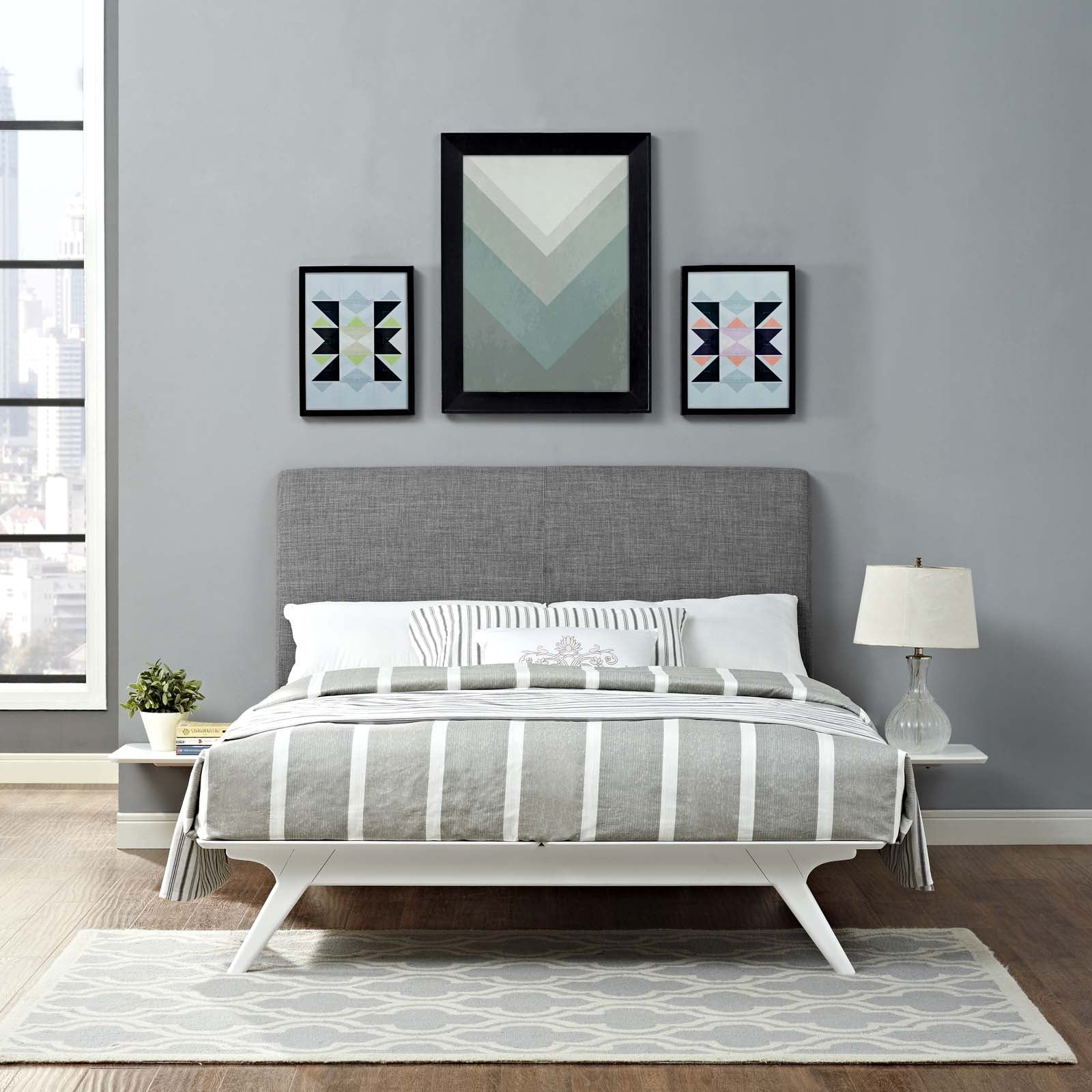 Tracy 3 Piece King Bedroom Set by Modway