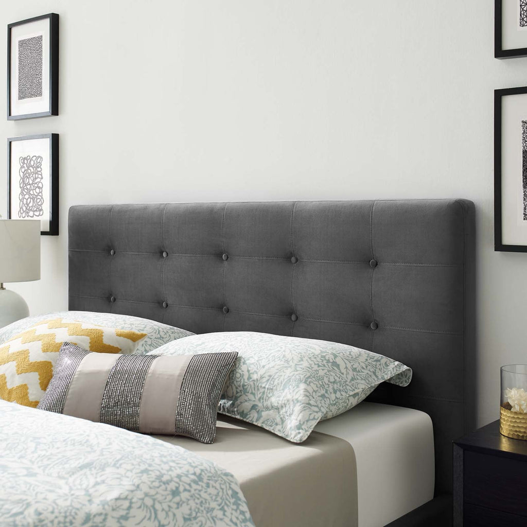 McKenzie Biscuit Tufted Performance Velvet Queen Platform Bed by Modway