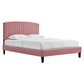 Alessi Performance Velvet Queen Platform Bed by Modway