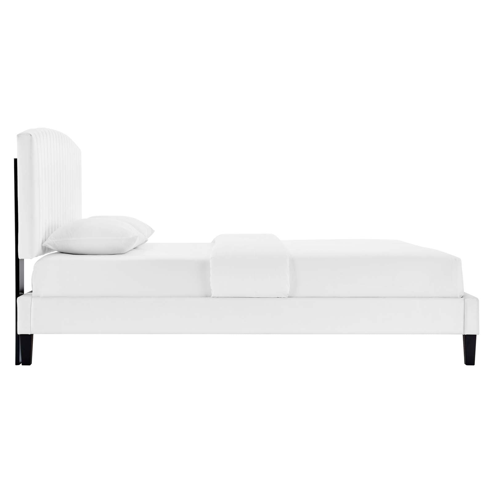 Alessi Performance Velvet Queen Platform Bed by Modway