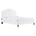 Daisy Performance Velvet Queen Platform Bed by Modway