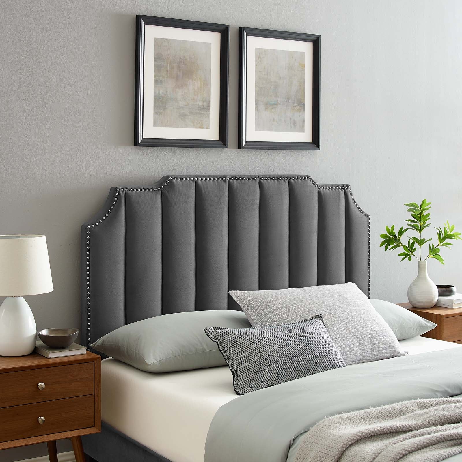 Rosalind Performance Velvet Twin Headboard by Modway