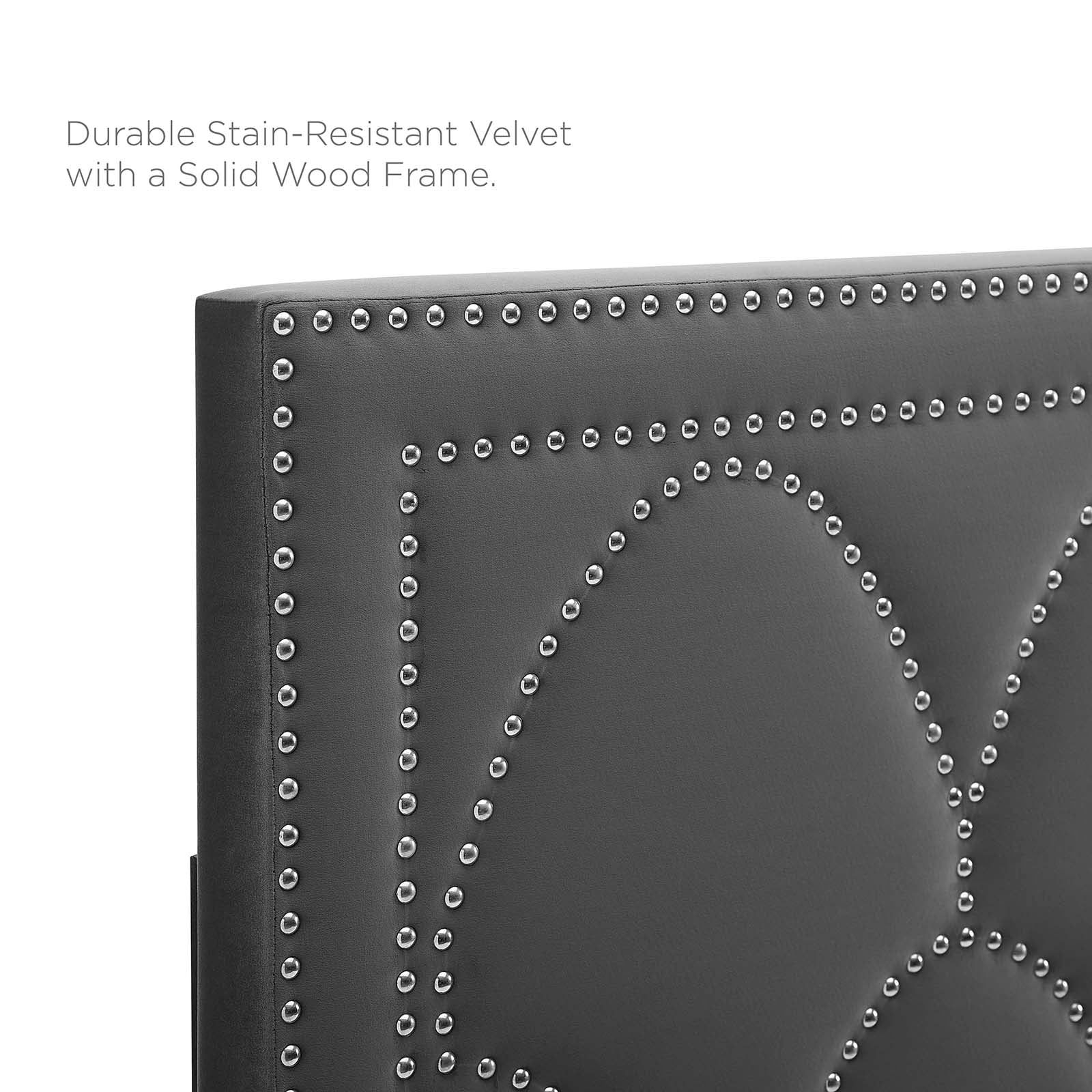 Greta Performance Velvet Twin Headboard by Modway