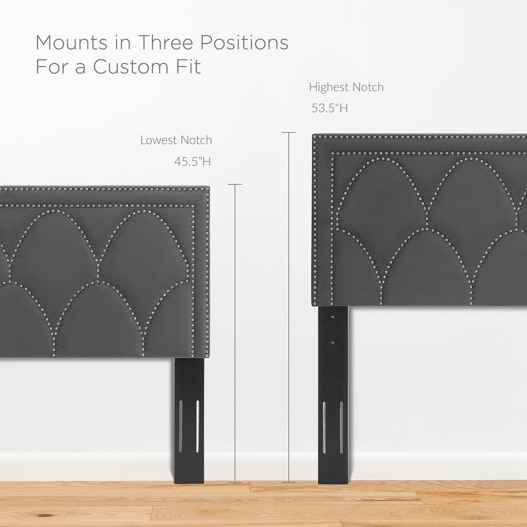 Greta Performance Velvet Twin Headboard by Modway