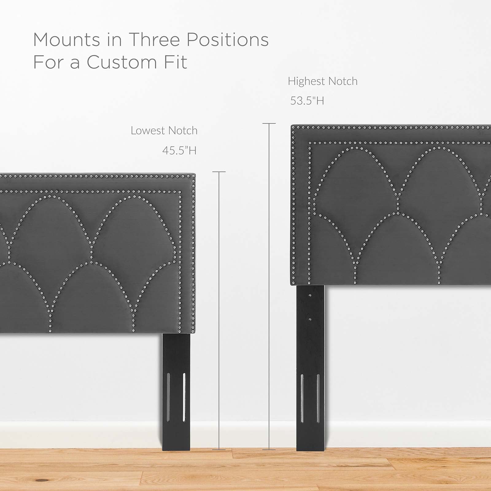 Greta Performance Velvet Twin Headboard by Modway