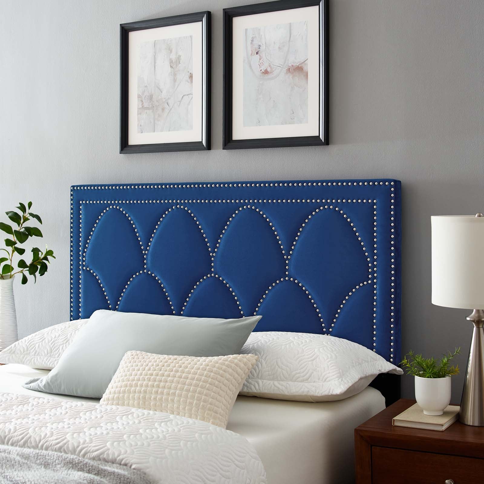 Greta Performance Velvet Twin Headboard by Modway