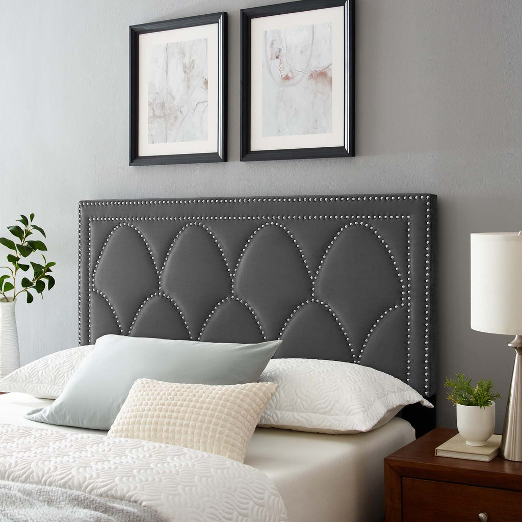 Greta Performance Velvet King/California King Headboard by Modway