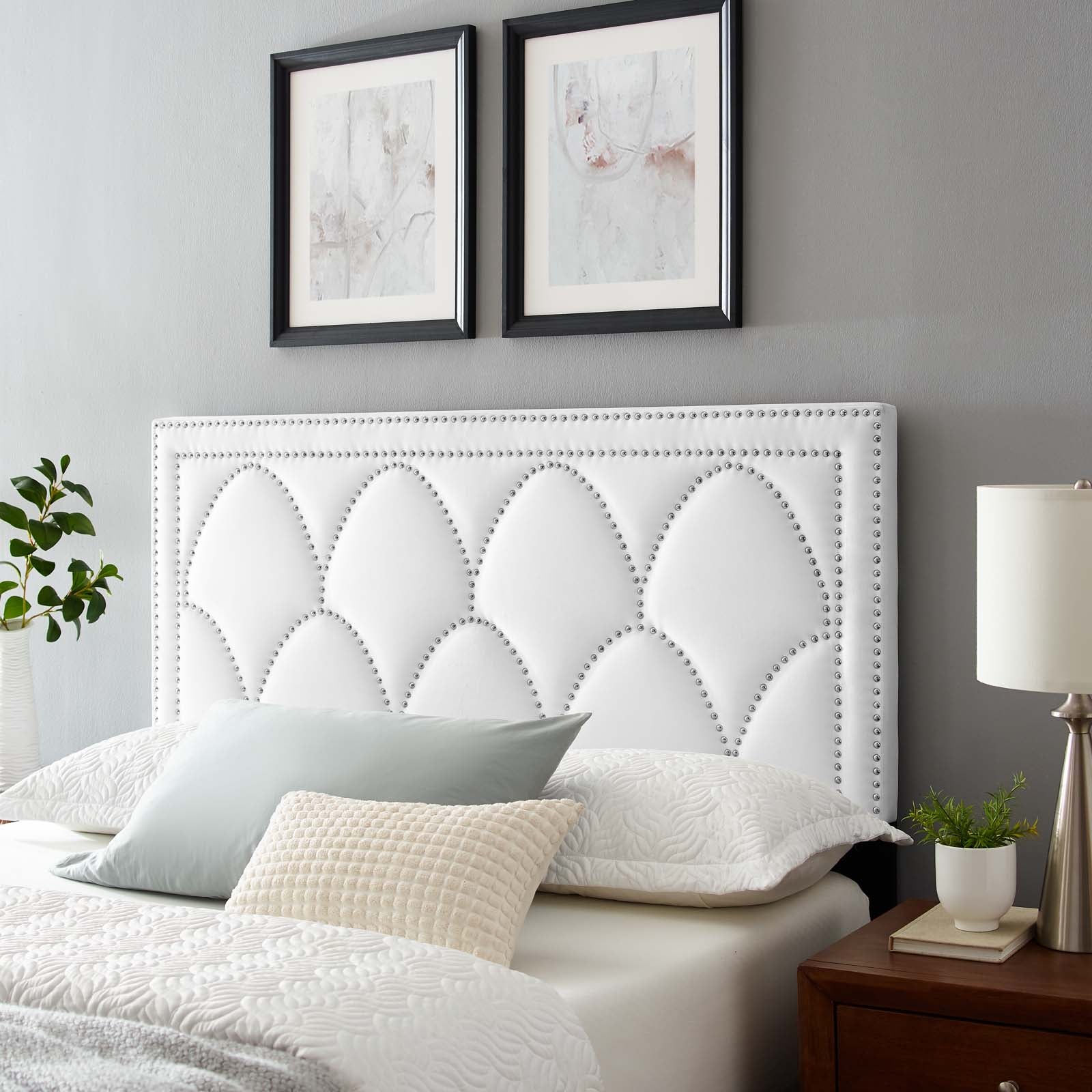 Greta Performance Velvet King/California King Headboard by Modway