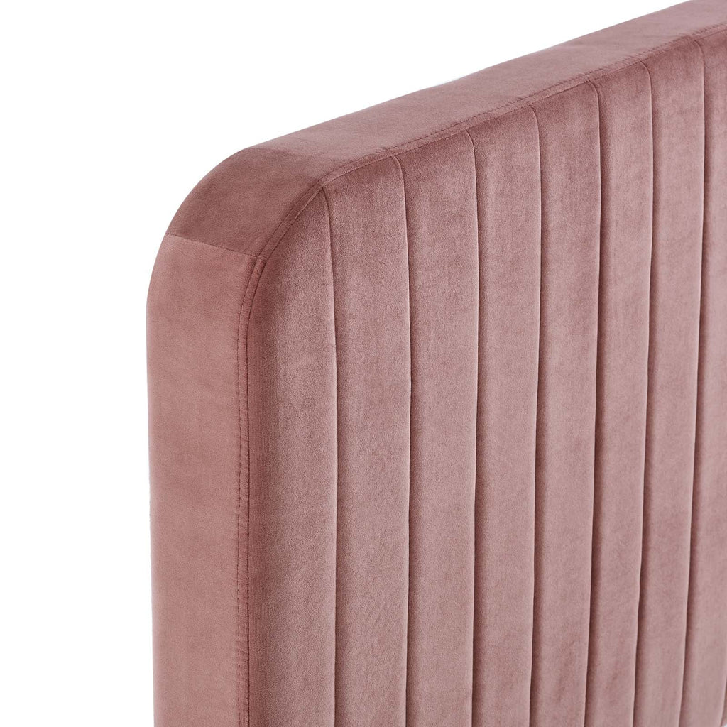 Celine Channel Tufted Performance Velvet King Bed by Modway