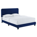 Celine Channel Tufted Performance Velvet Queen Bed by Modway