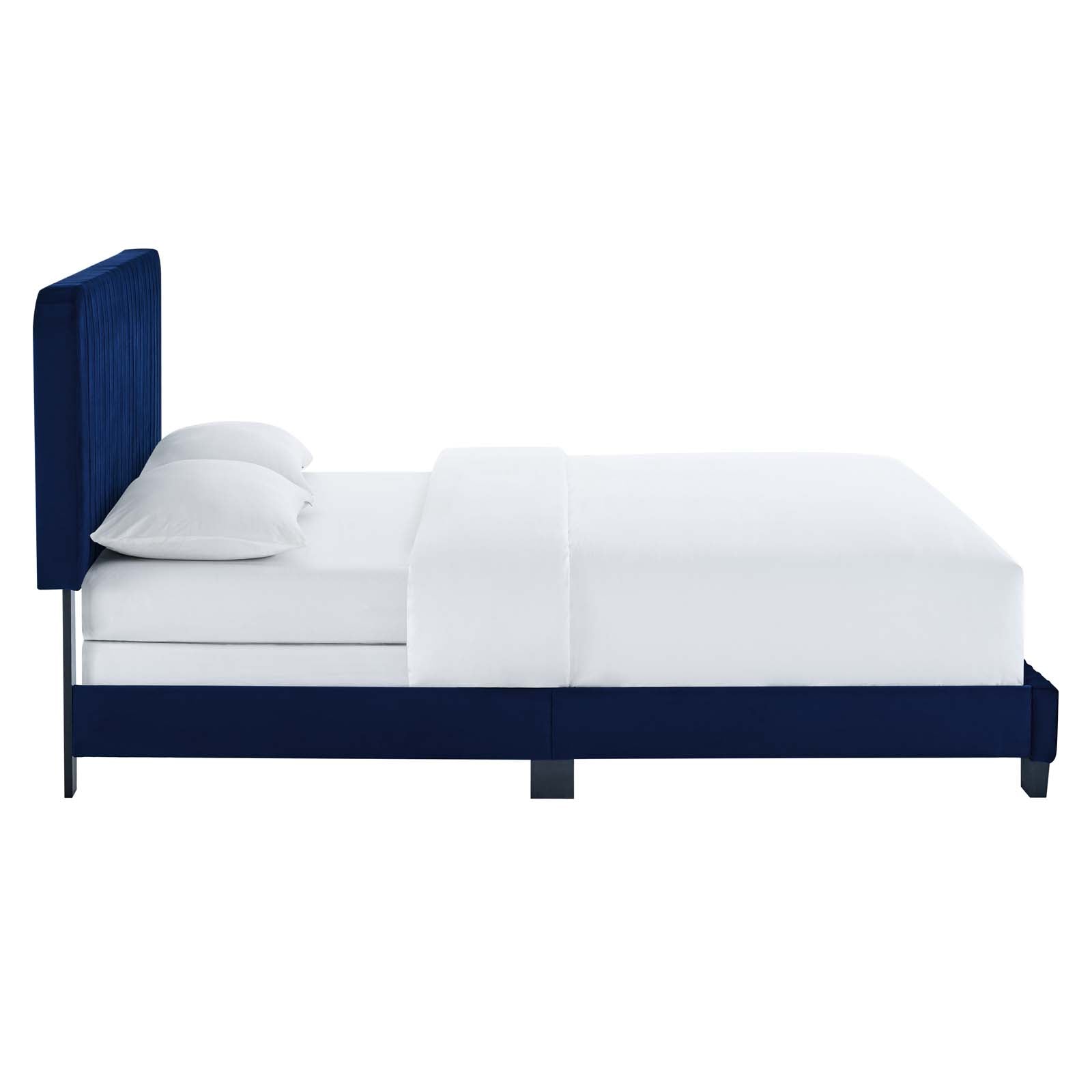 Celine Channel Tufted Performance Velvet Full Bed by Modway