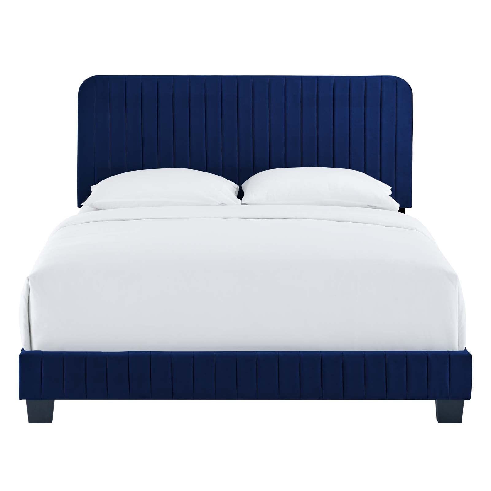 Celine Channel Tufted Performance Velvet Full Bed by Modway