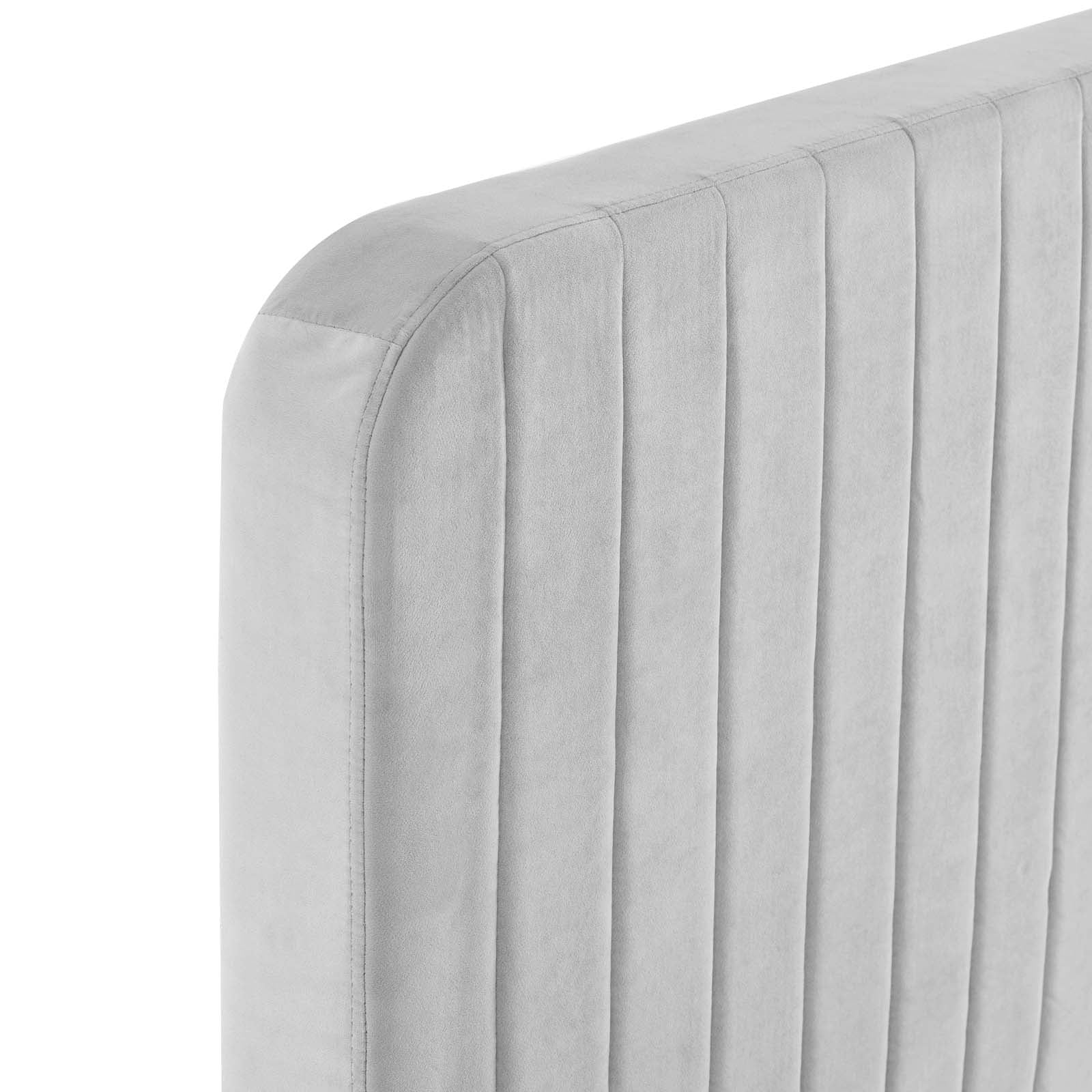 Celine Channel Tufted Performance Velvet Full Platform Bed by Modway