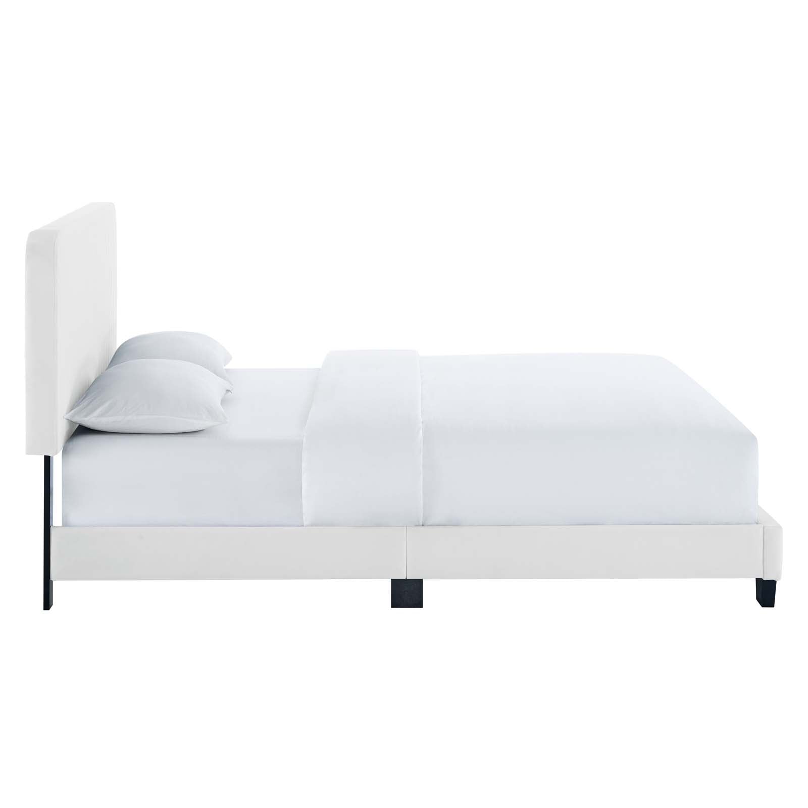 Celine Channel Tufted Performance Velvet Full Platform Bed by Modway