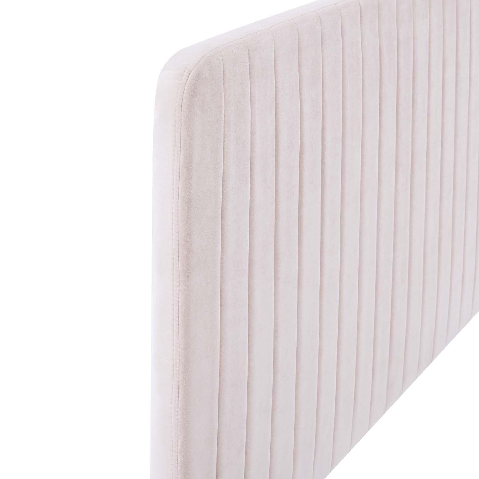 Milenna Channel Tufted Performance Velvet King/California King Headboard by Modway