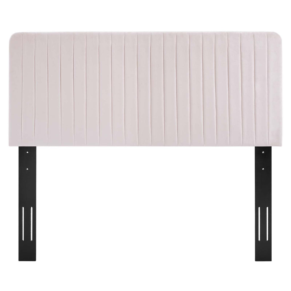Milenna Channel Tufted Performance Velvet King/California King Headboard by Modway