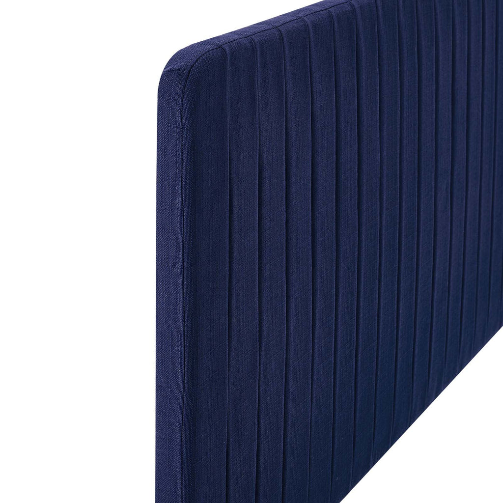 Milenna Channel Tufted Upholstered Fabric King/California King Headboard by Modway