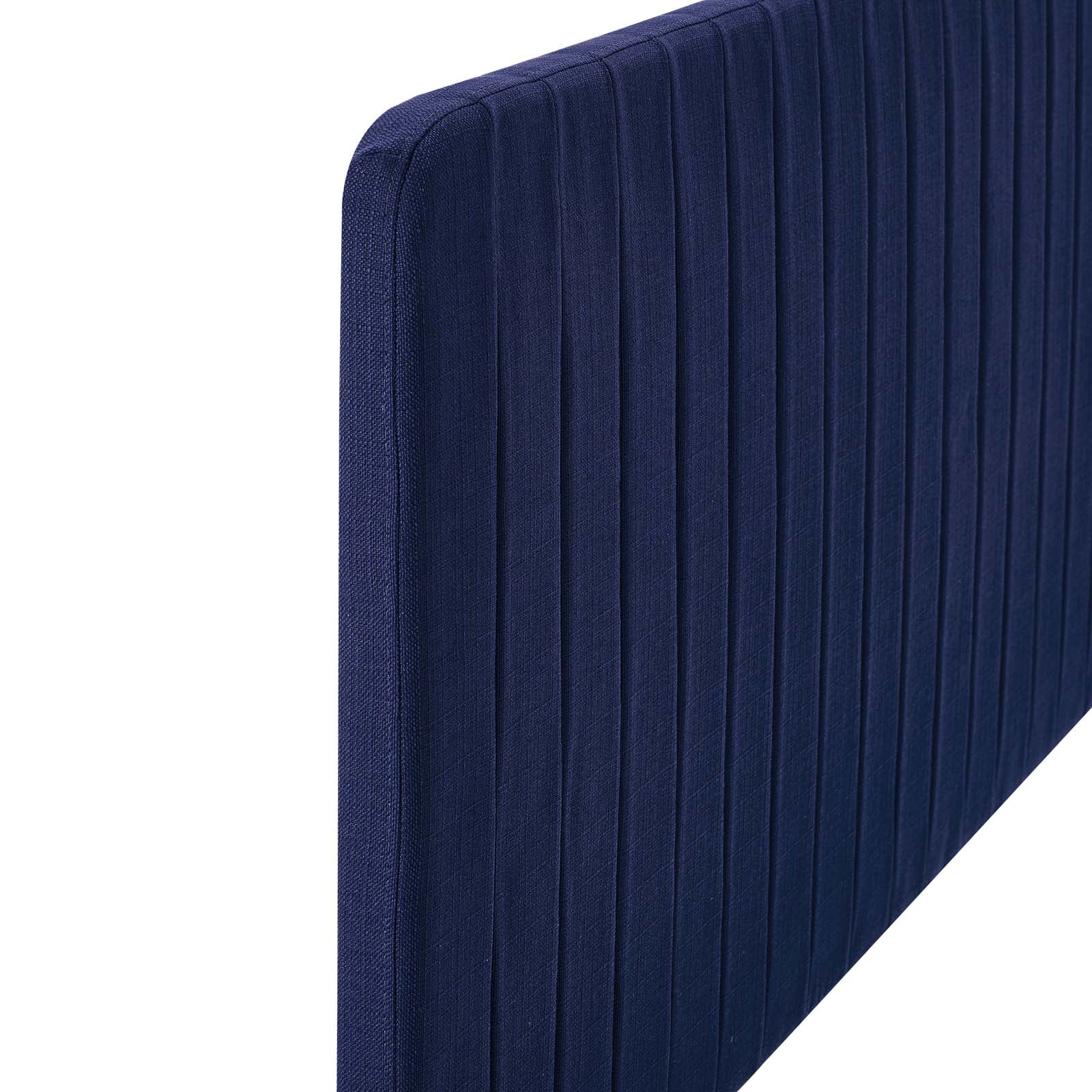 Milenna Channel Tufted Upholstered Fabric King/California King Headboard by Modway