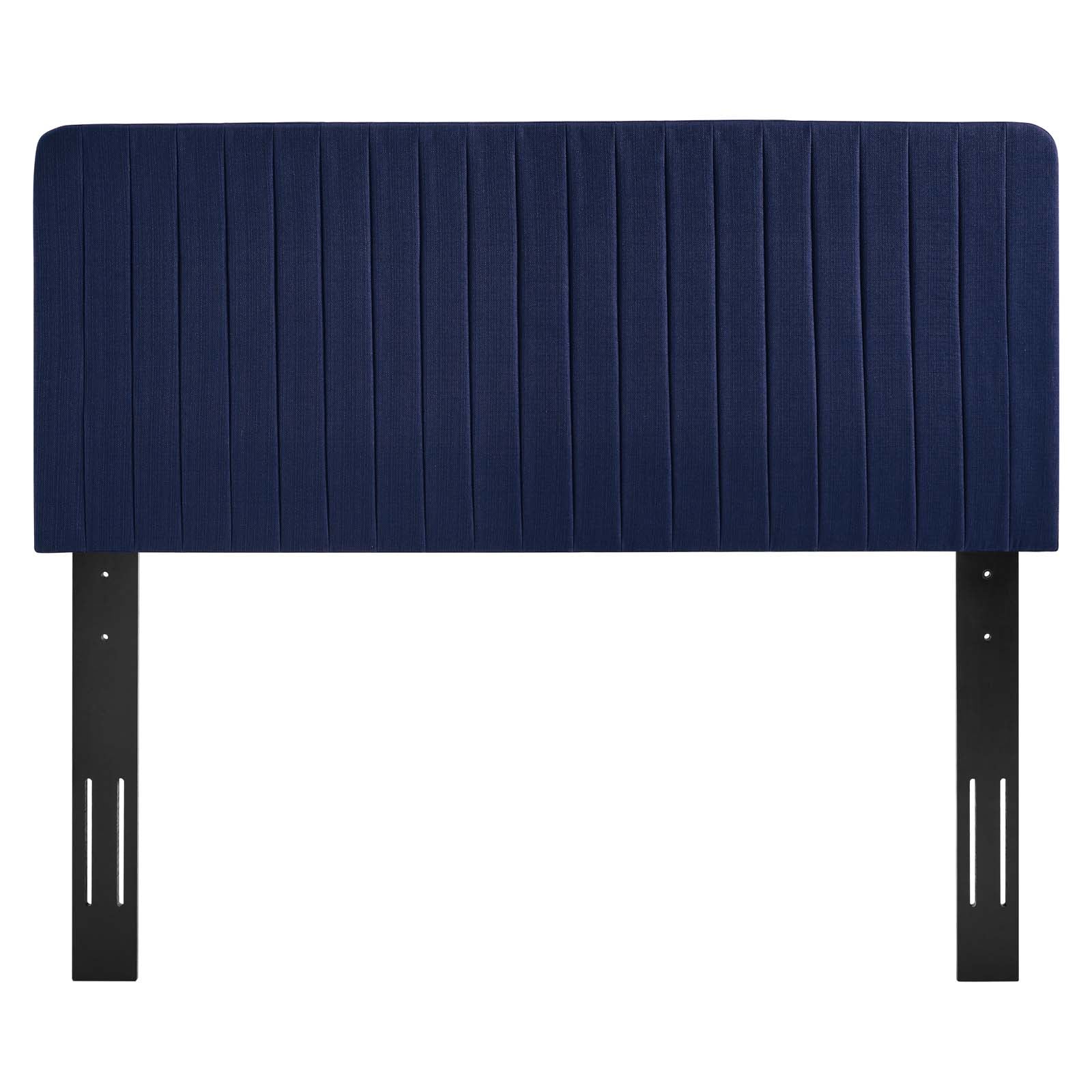 Milenna Channel Tufted Upholstered Fabric King/California King Headboard by Modway