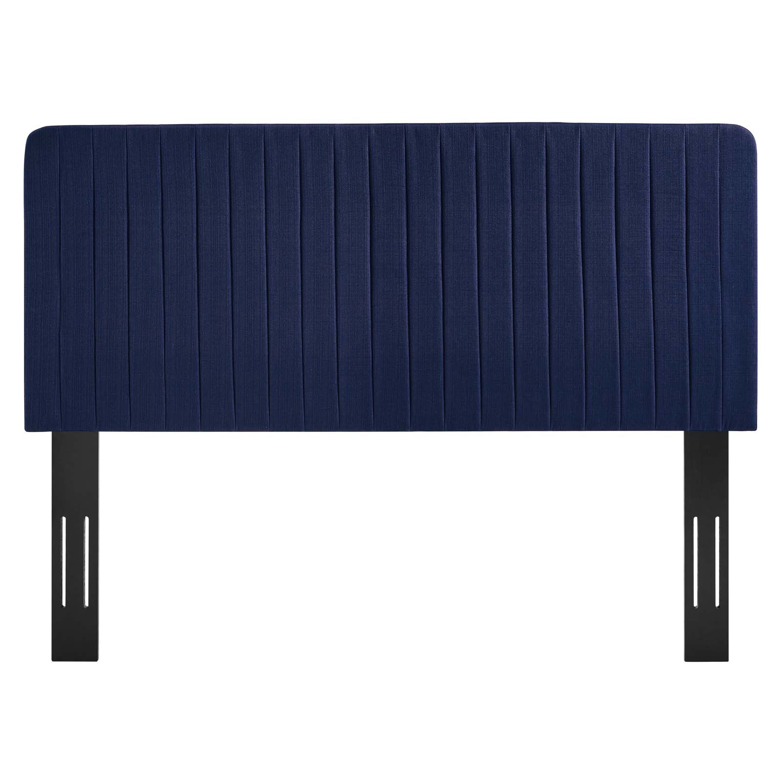 Milenna Channel Tufted Upholstered Fabric King/California King Headboard by Modway