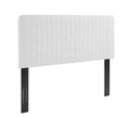 Milenna Channel Tufted Upholstered Fabric King/California King Headboard by Modway