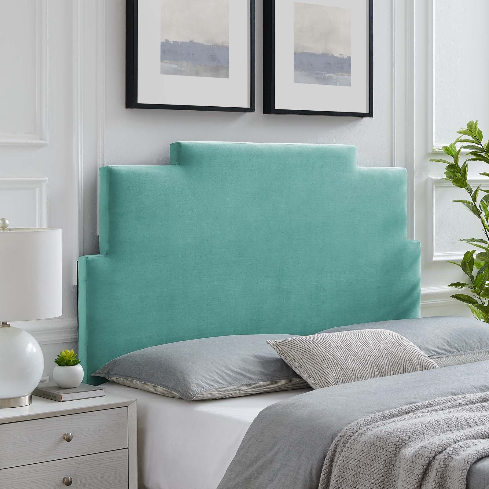Kasia Performance Velvet Twin Headboard by Modway