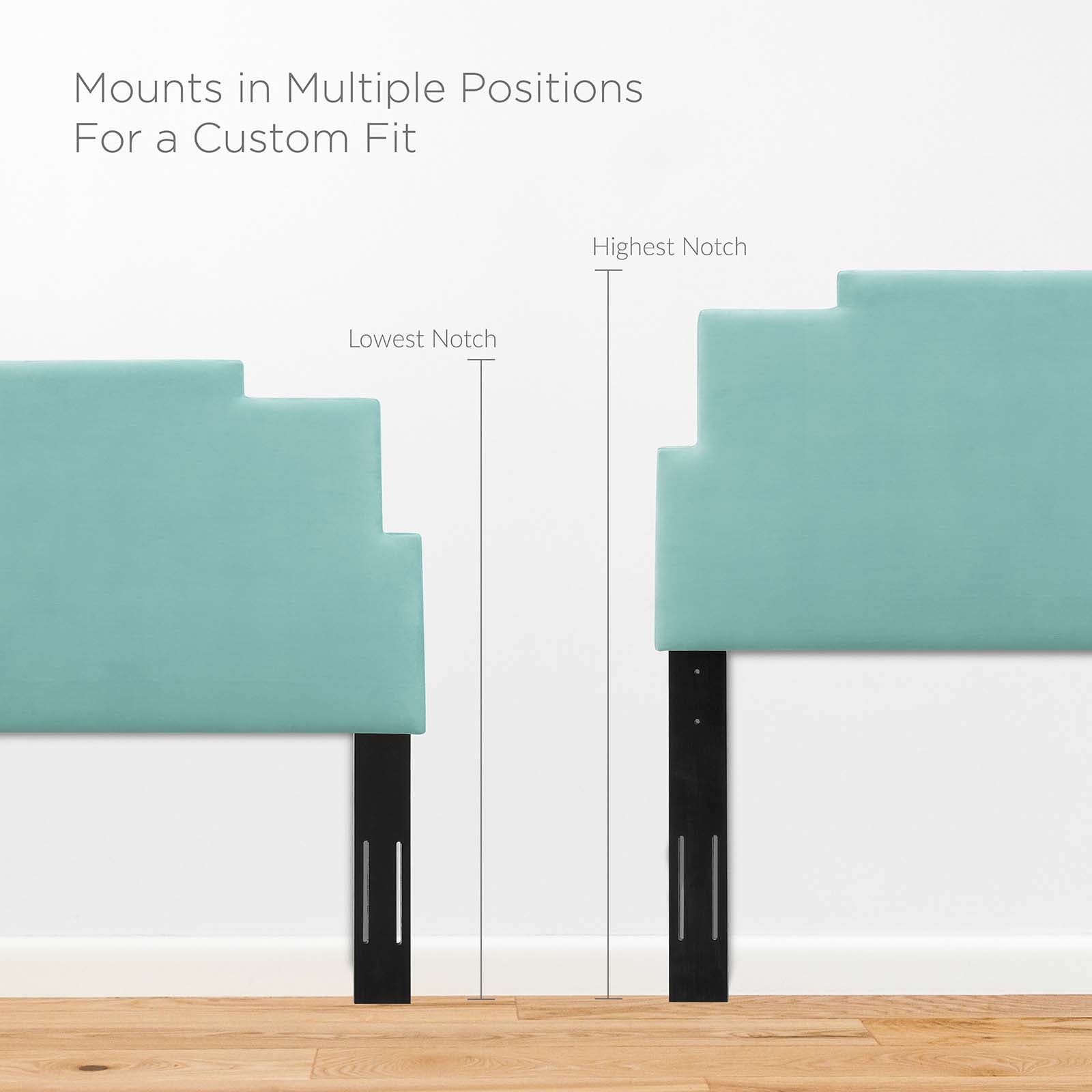 Kasia Performance Velvet Twin Headboard by Modway