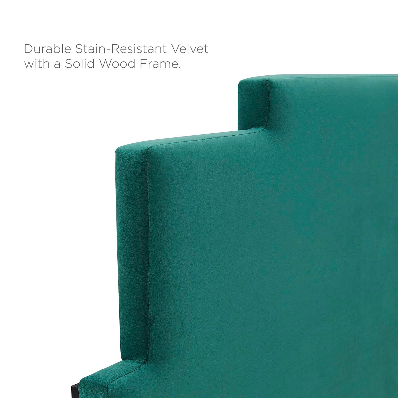 Kasia Performance Velvet Twin Headboard by Modway