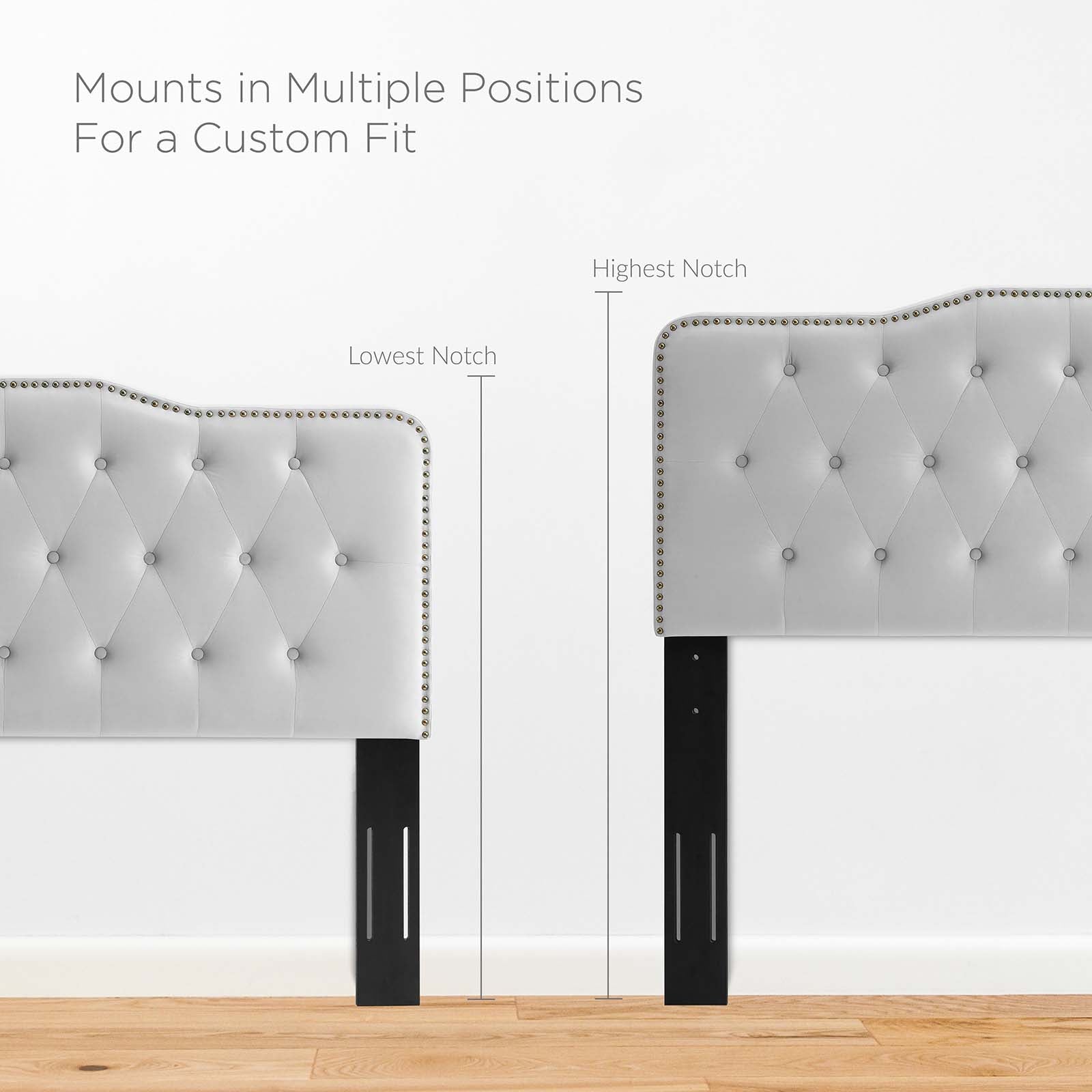 Sophia Tufted Performance Velvet Twin Headboard by Modway