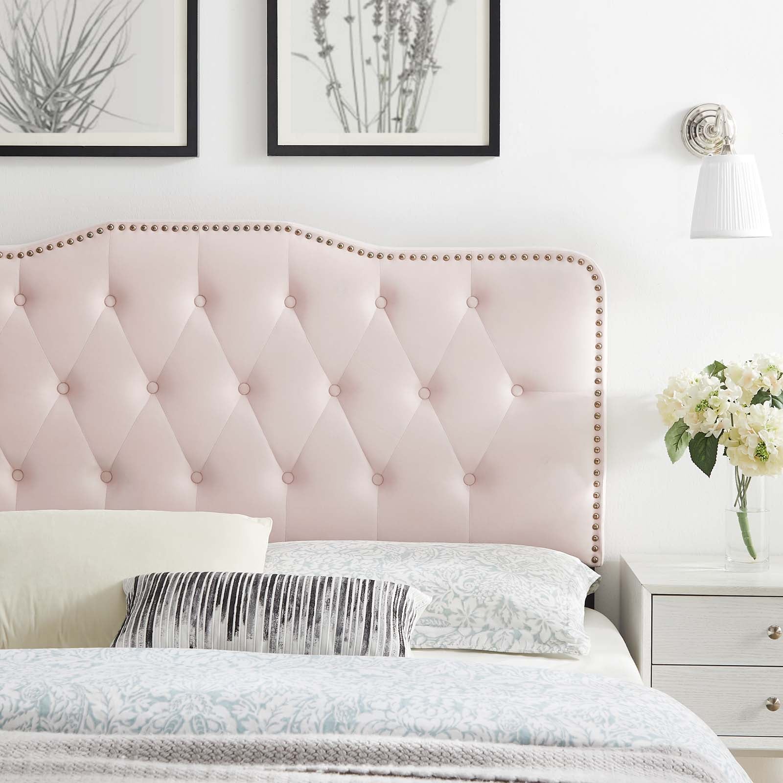 Sophia Tufted Performance Velvet Full/Queen Headboard by Modway