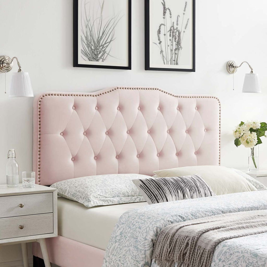 Sophia Tufted Performance Velvet Full/Queen Headboard by Modway