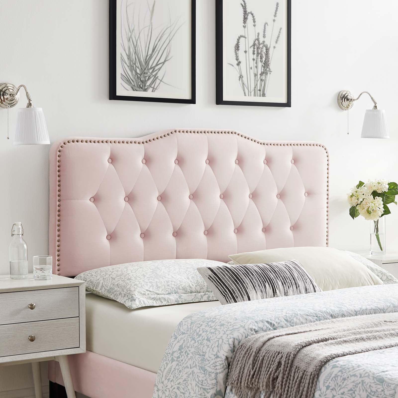 Sophia Tufted Performance Velvet Full/Queen Headboard by Modway