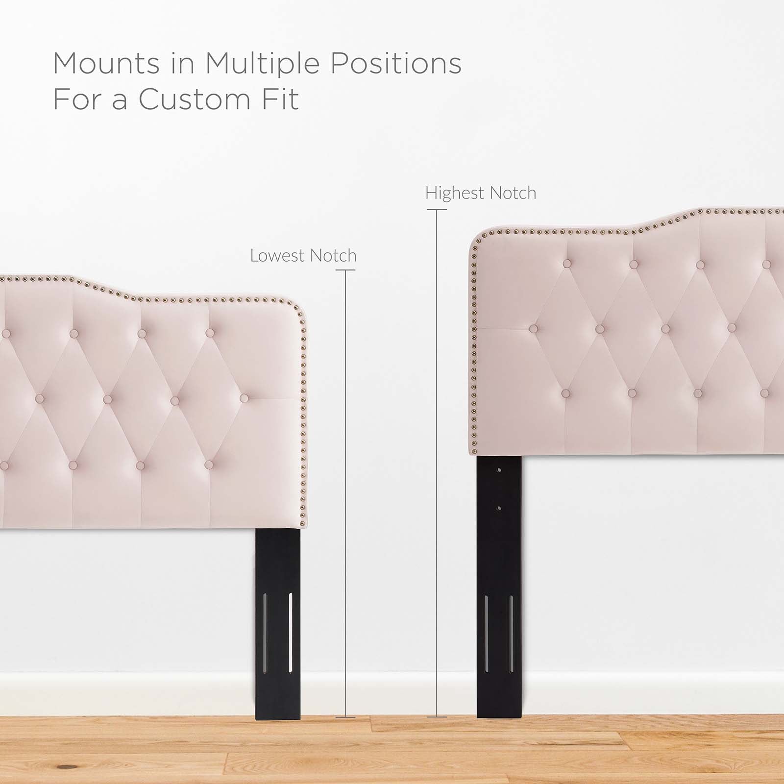 Sophia Tufted Performance Velvet Full/Queen Headboard by Modway