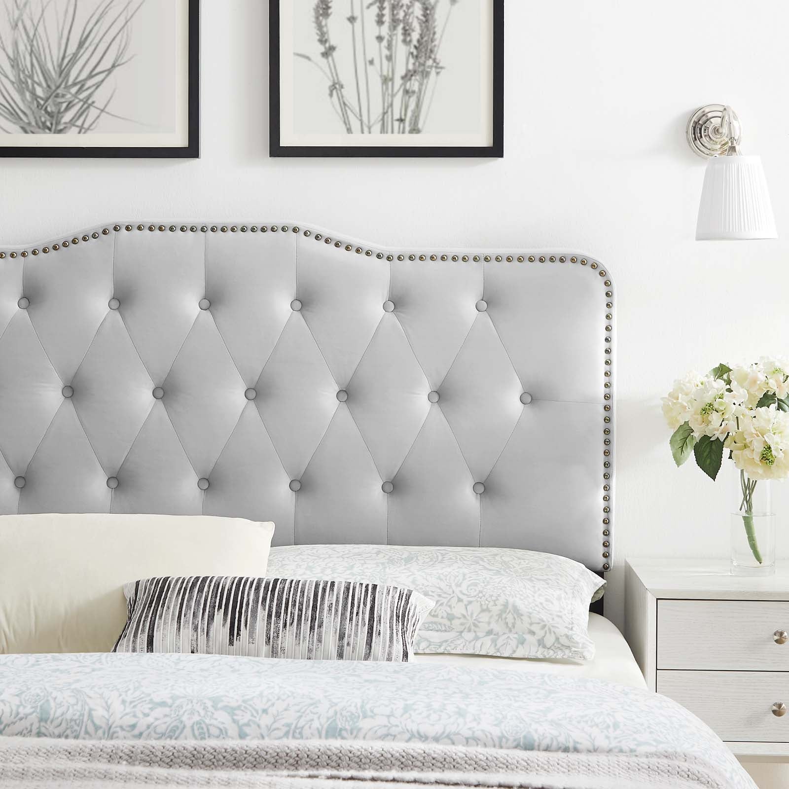 Sophia Tufted Performance Velvet King/California King Headboard by Modway