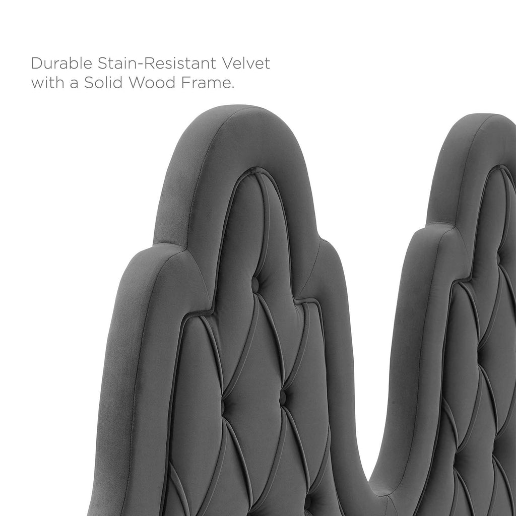 Augustine Tufted Performance Velvet Twin Headboard by Modway