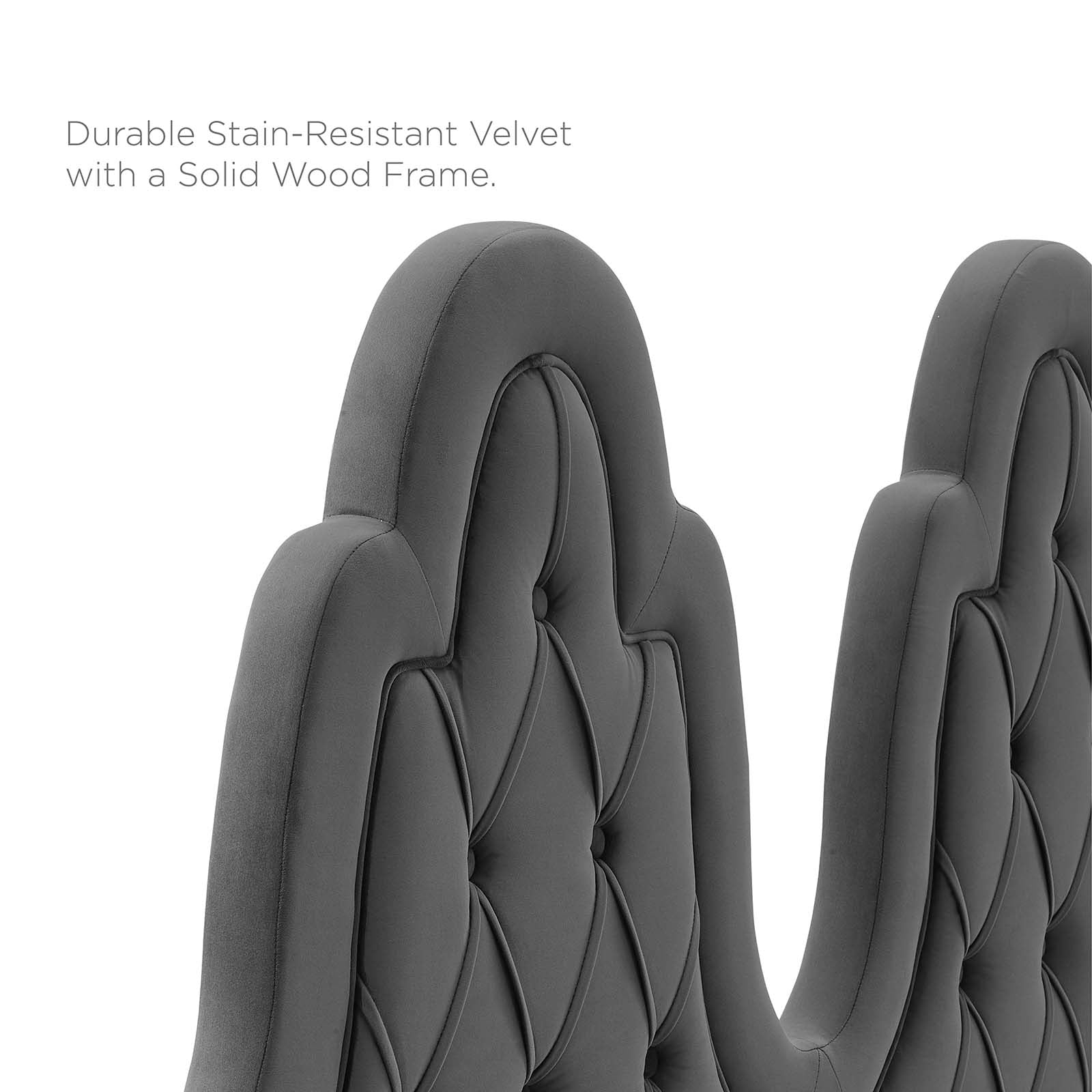 Augustine Tufted Performance Velvet Twin Headboard by Modway