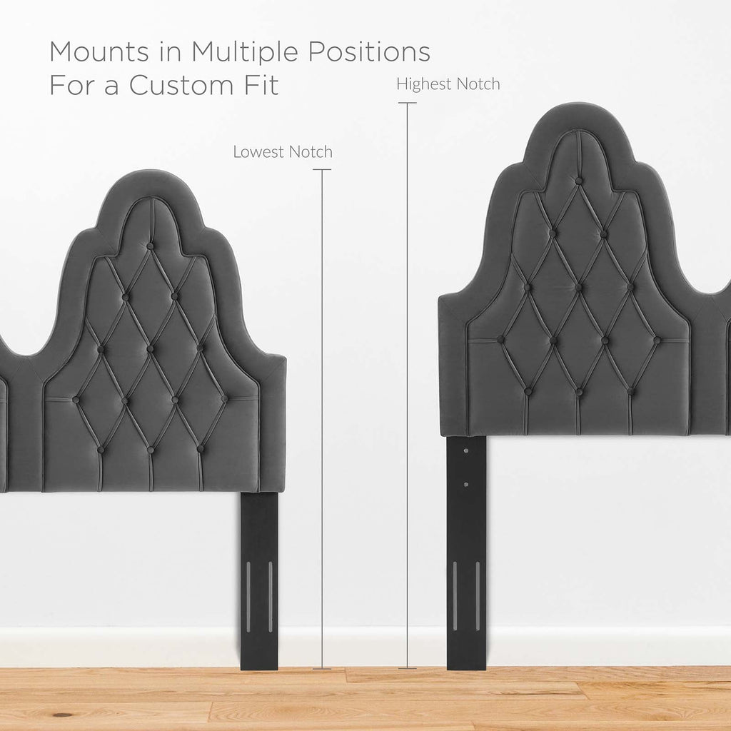 Augustine Tufted Performance Velvet Twin Headboard by Modway