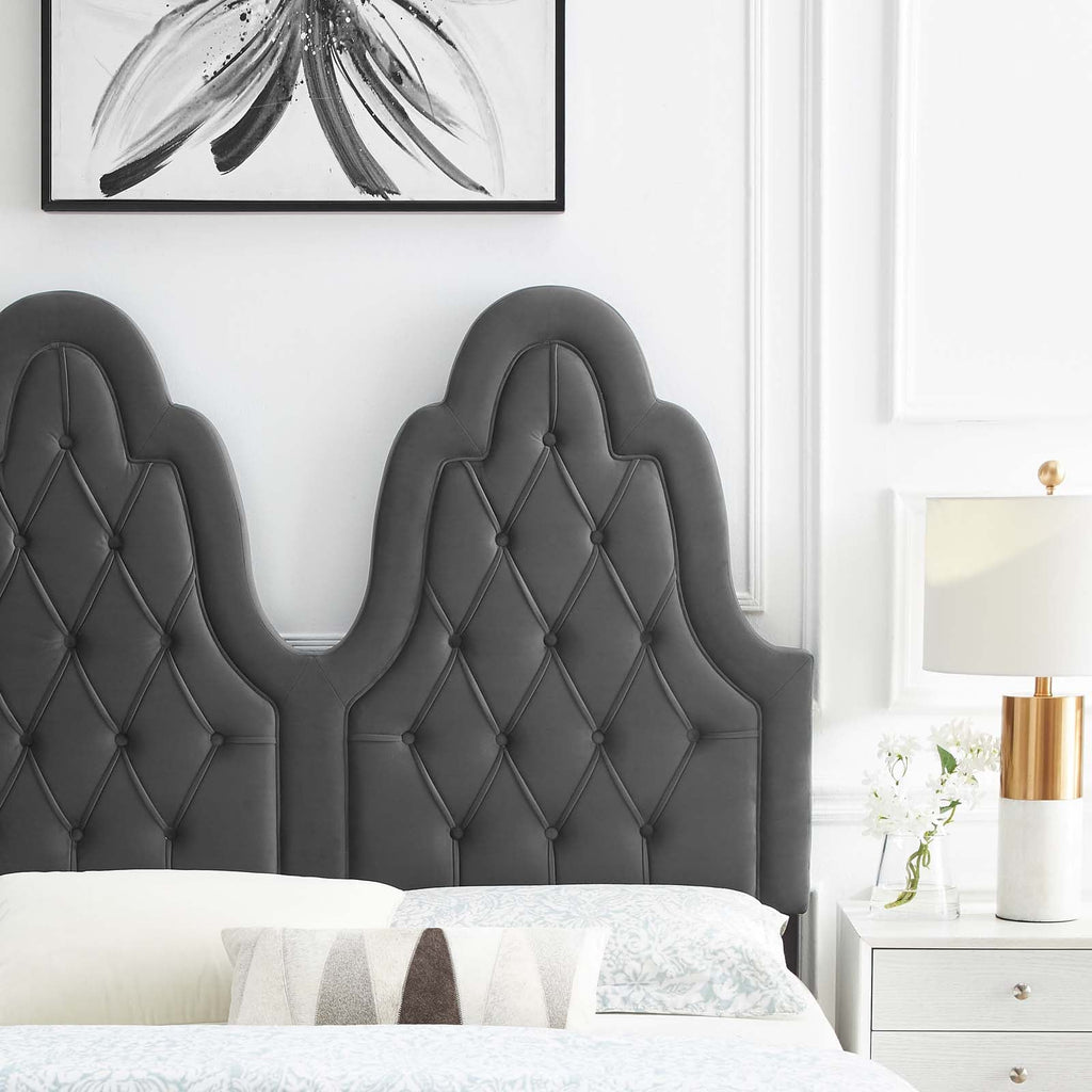 Augustine Tufted Performance Velvet Twin Headboard by Modway