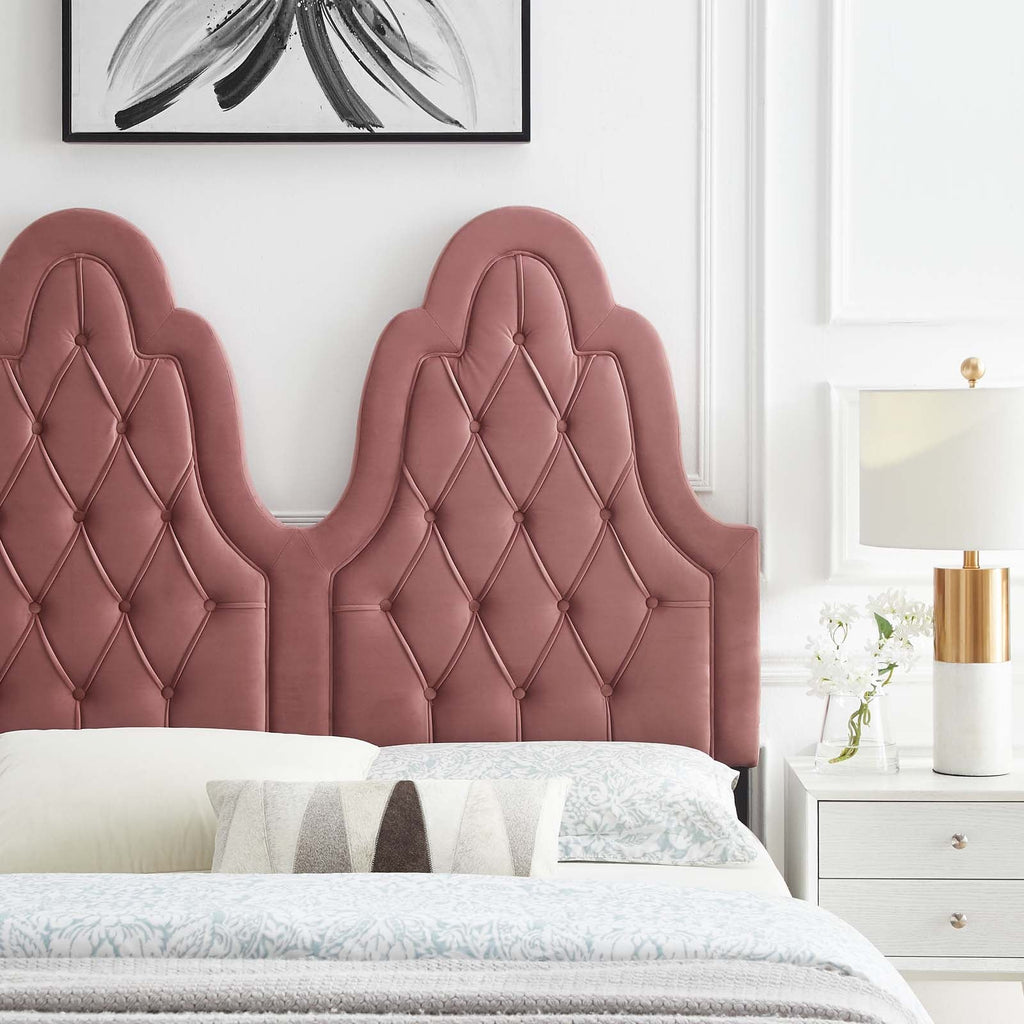 Augustine Tufted Performance Velvet Twin Headboard by Modway