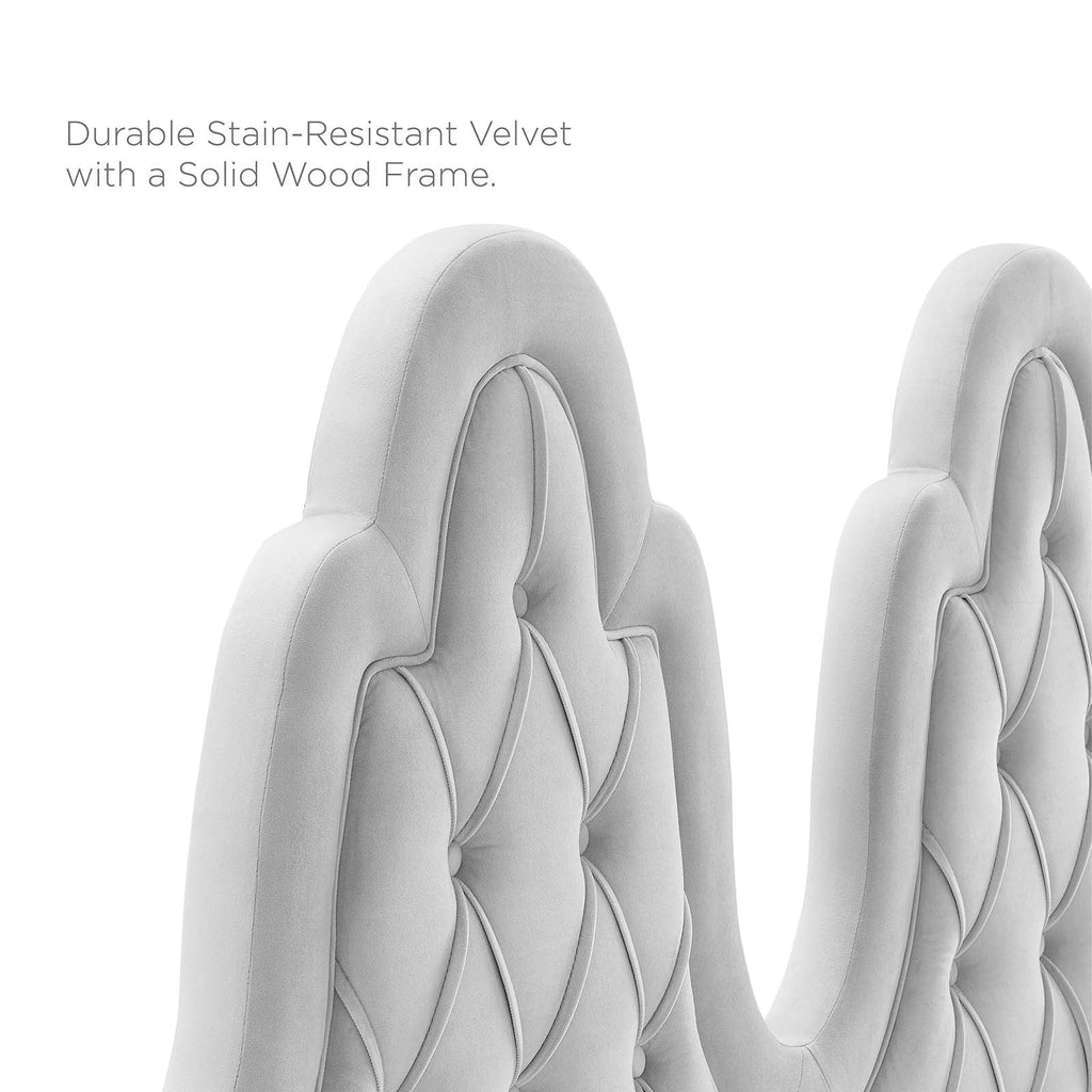 Augustine Tufted Performance Velvet Twin Headboard by Modway