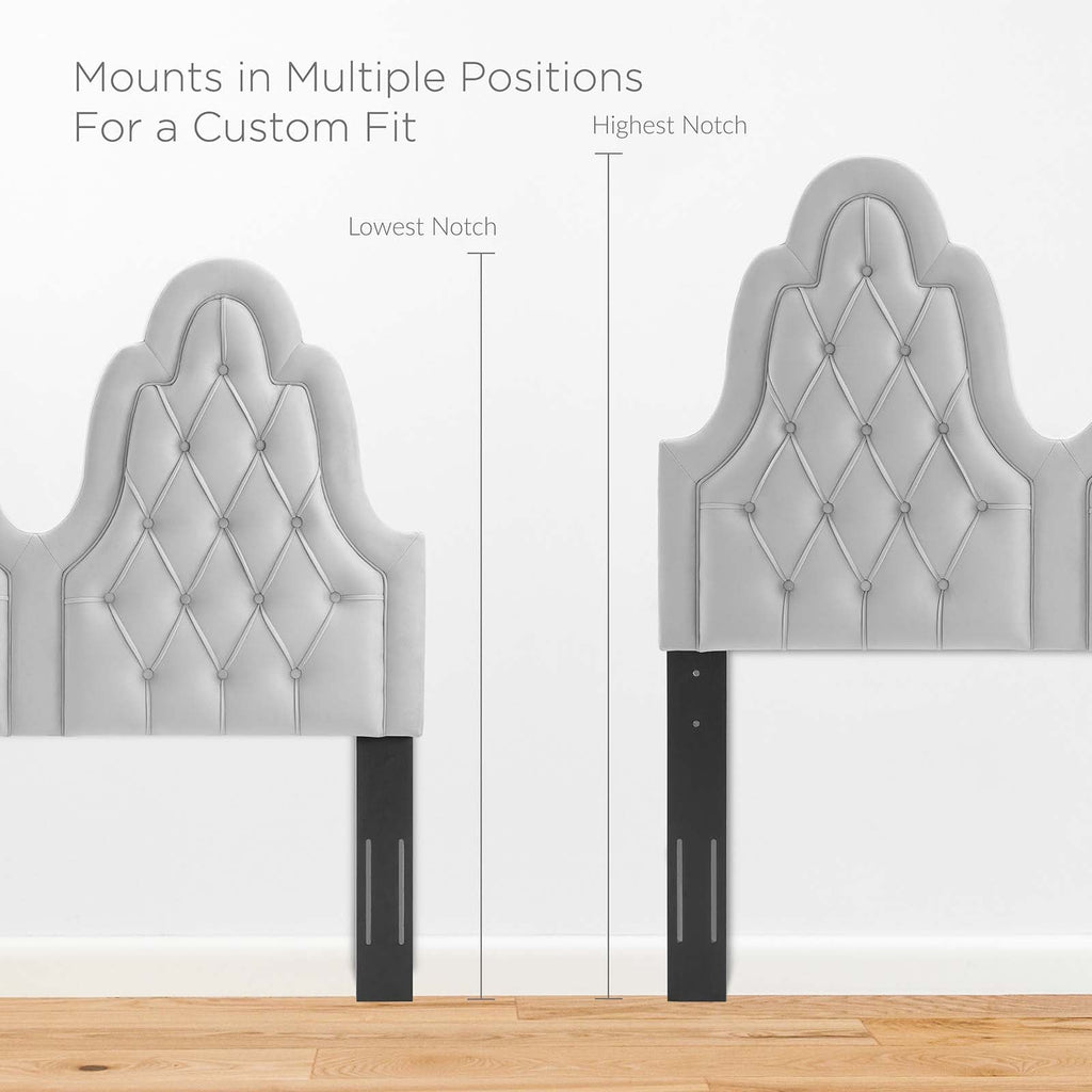 Augustine Tufted Performance Velvet Twin Headboard by Modway