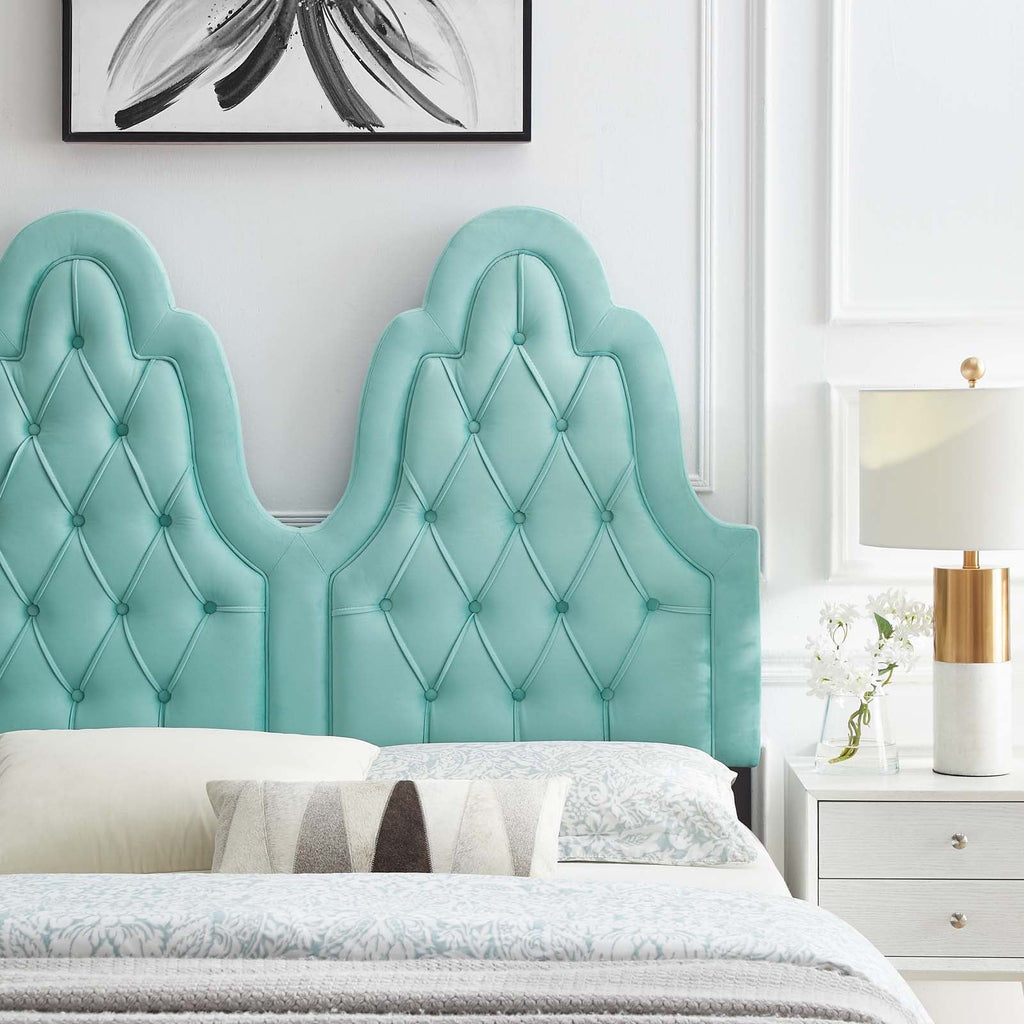 Augustine Tufted Performance Velvet Twin Headboard by Modway